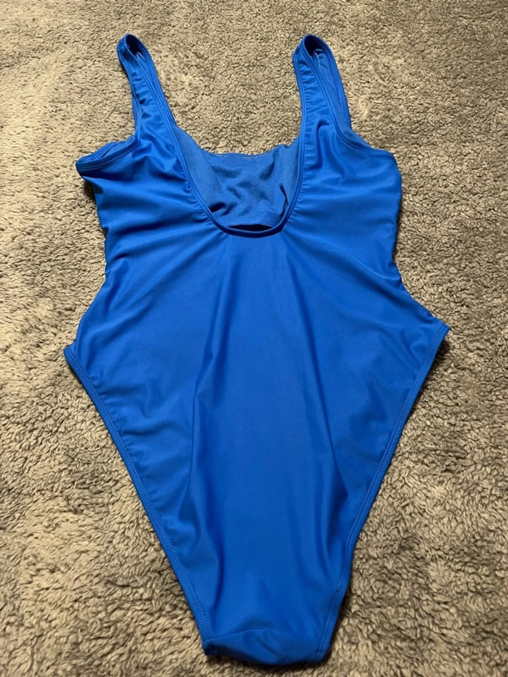 No Boundaries Classic Cobalt Blue Women One Piece Swimsuit Size Large 12-14